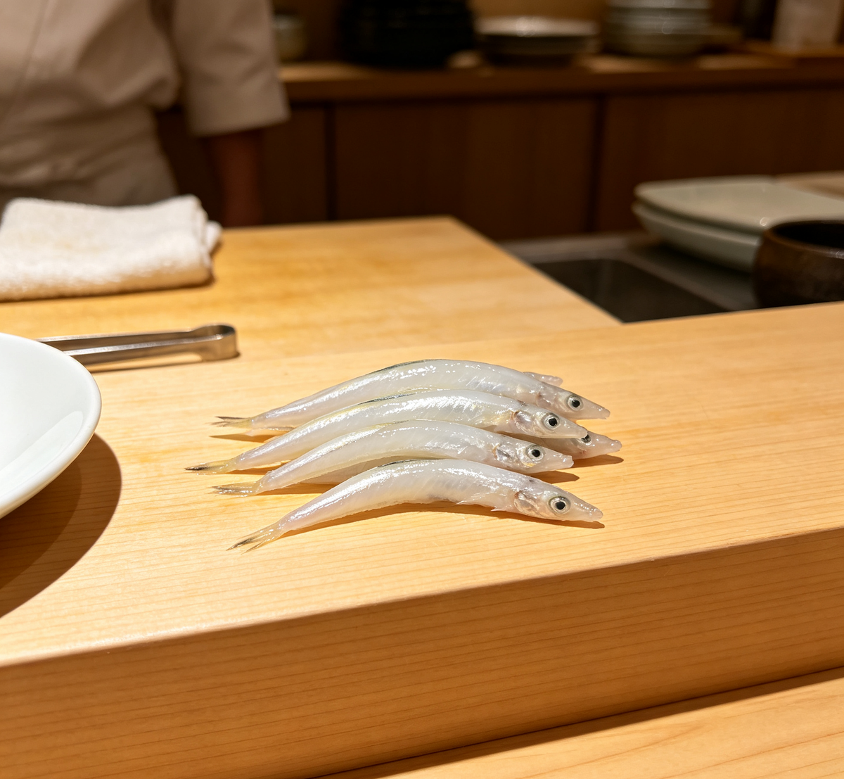 Uniform whole fish ready for sauces, frying or marinades